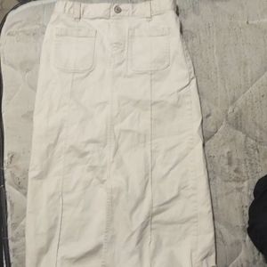 GAP white skirt